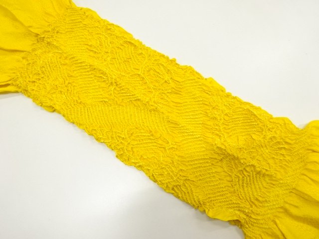 JAPANESE KIMONO / OBIAGE / SHIBORI